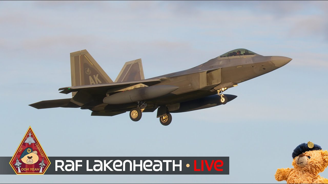LIVE US AIR FORCE FIGHTER TOWN F-15 & F-35 ACTION • 48TH FIGHTER WING RAF LAKENHEATH 23.02.26