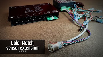 Color Match sensor extension manual