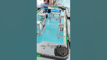 Heavy duty rectangular ring guide track system, guide rail conveyor line, chain conveyor machine.