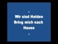 Bring mich nach hause- lyrics