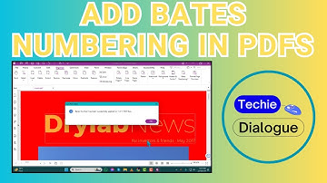 How to Add Bates Numbering in PDFs