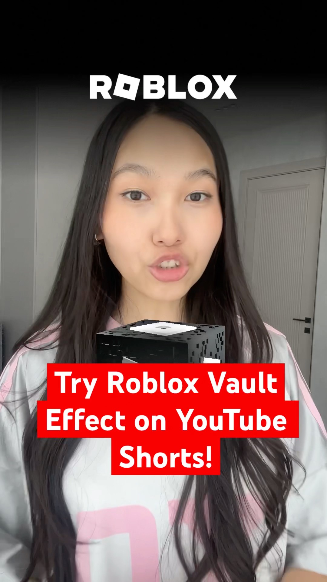 Try the #RobloxVault Effect yourself on YouTube Shorts! ?✨ #Sponsored