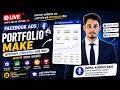 Facebook Ads Portfolio Make Tutorial | Get Clients Easily (Live Class) @freelancingcourse-k7i