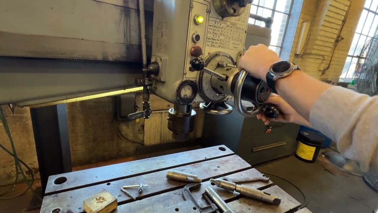 Ooya RE-1225H Radial Arm Drill for Sale | Online Auction Feb 26, 2026 | Milan, IL | Bid-2-Buy.com