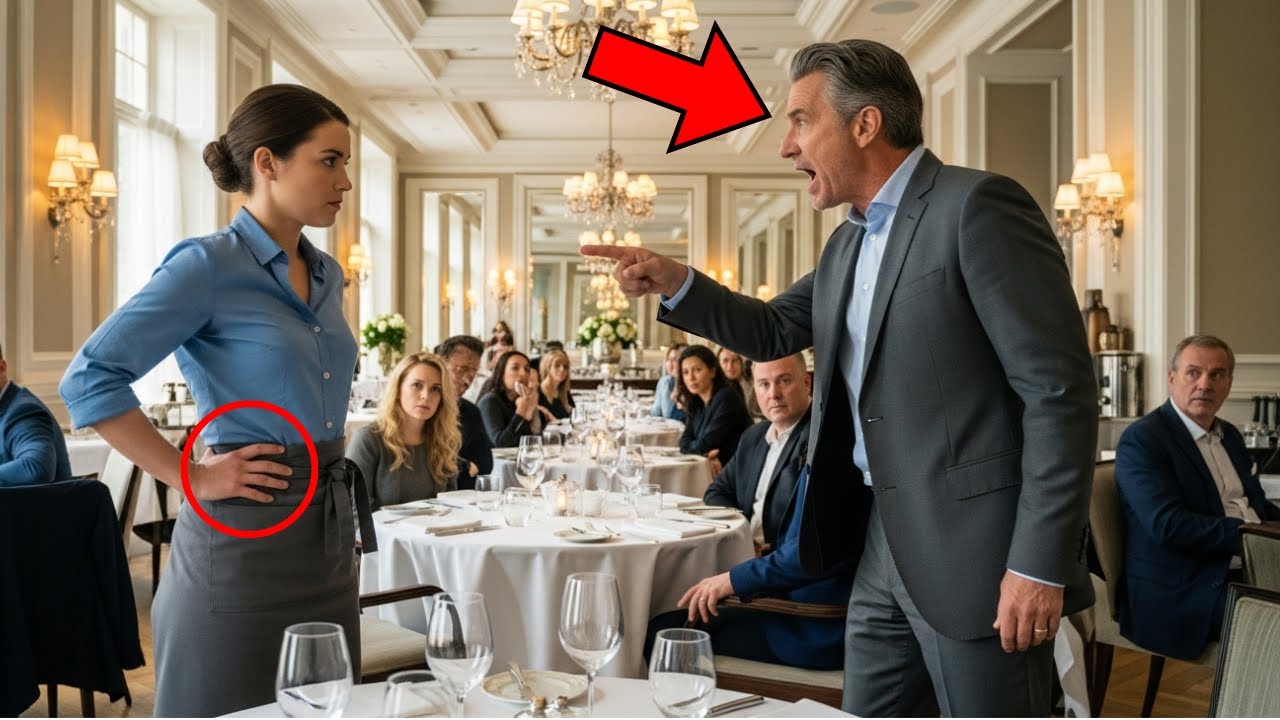 Billionaire Shouted, “You’re Nothing!” — The Waitress Smiled, “Then Why Do You Work for Me?”