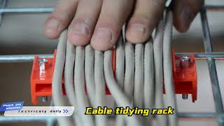 Cable tidying rack, a useful tool. What do you think?