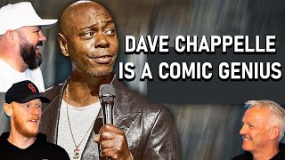 Dave Chappelle Is A Comic Genius REACTION!! | OFFICE BLOKES REACT!!