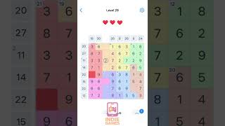 Verified Quickplay: Number Sums level 26 to 30 #brainteaser #braintraining #puzzle #brainworkout #gameplay Dev Index