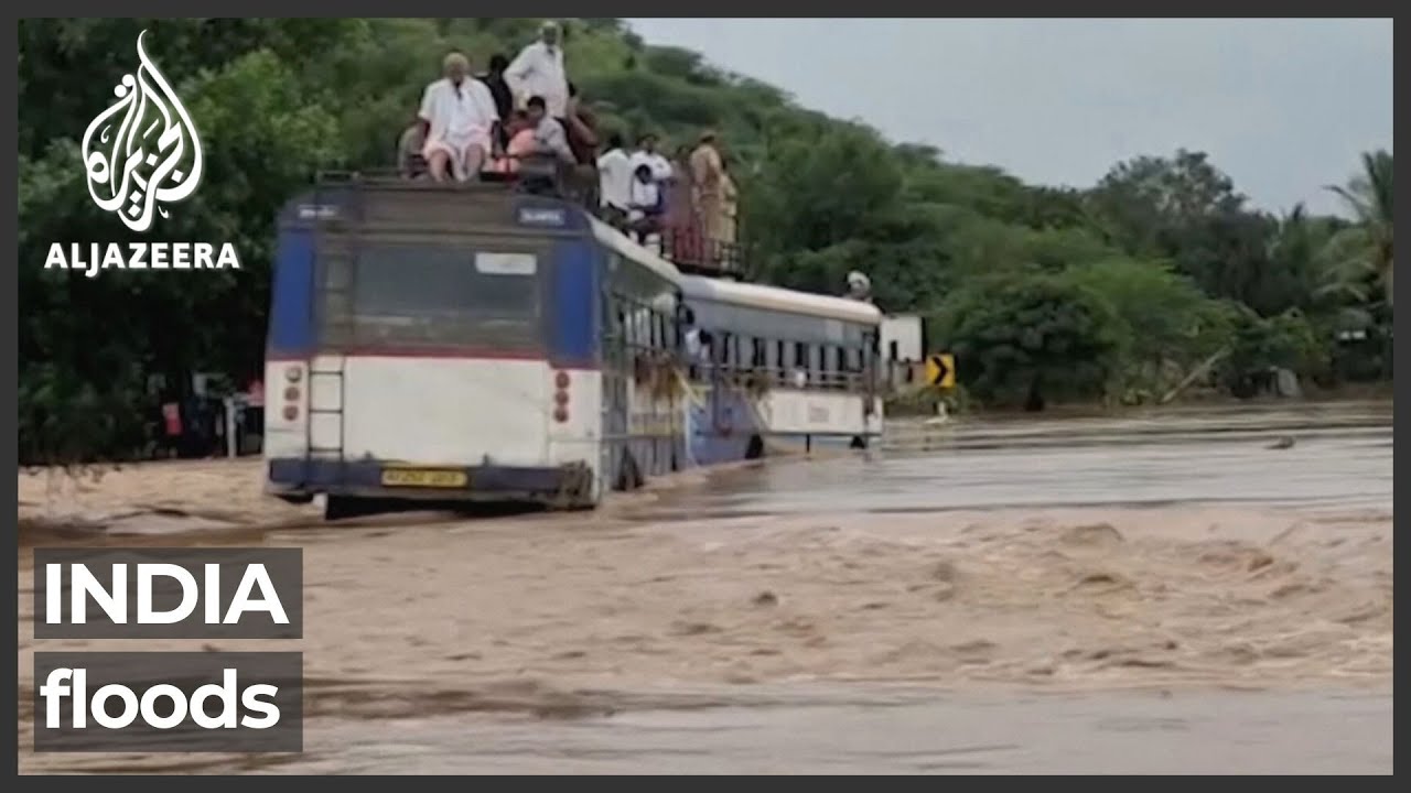 India floods Thousands evacuated to relief camps