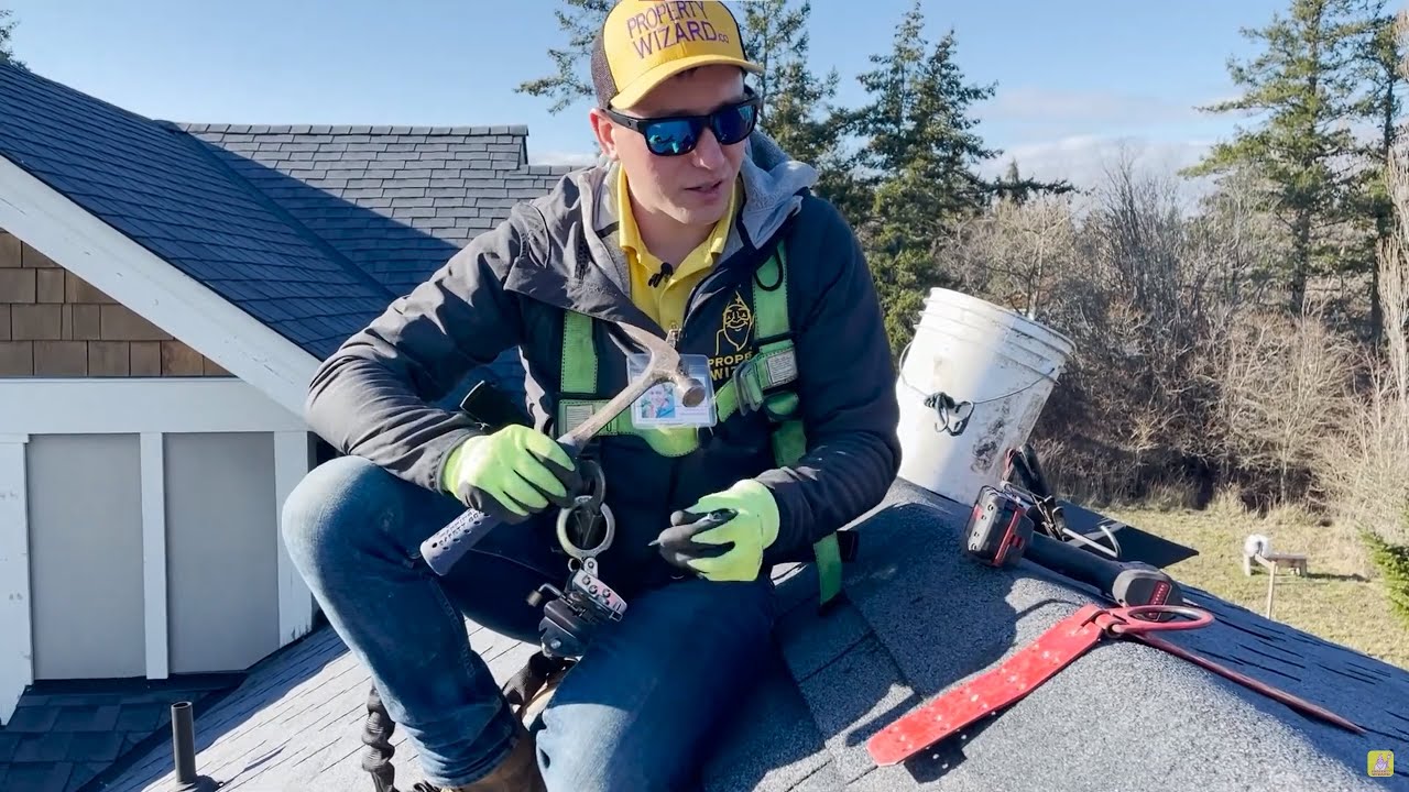 How to Install Fall Protection and Climb onto Roofs Safely - YouTube