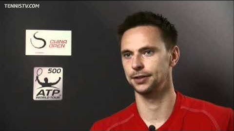 Soderling Discusses Beijing Win Against Almagro