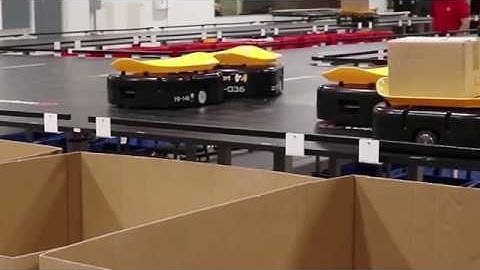 Tompkins Robotics t-Sort Robotic Unit and Parcel Sortation System