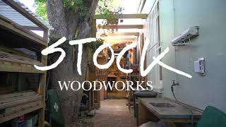 Container wood Workshop build pt 3 (Shop sounds only)