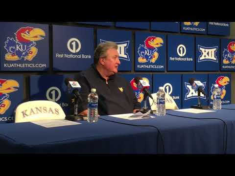 Bob Huggins discusses free throw disparity in loss to KU