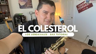 El Colesterol - Los Vendavales Sax Tutorial #trend #saxofon