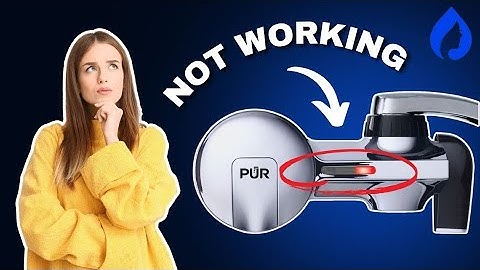 3 Steps To Reset Pur Faucet Filter Life Indicator [Red Light Fix]