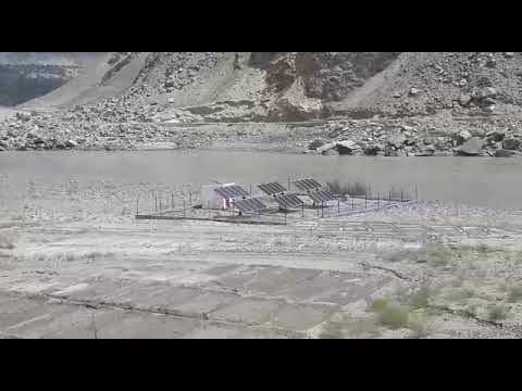 Solar-powered lift irrigation at Gole, Baltistan
