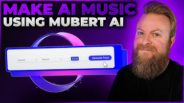 How To Generate Music With AI QUICKLY Using Mubert AI