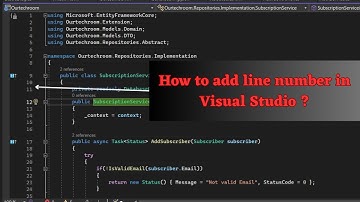 How to Add Line Numbers in Visual Studio (Easy Step-by-Step Guide)