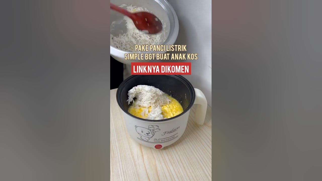 [LINK DI PROFILE NO 3] Resep Nasi Goreng Paling Simple Buat Anak Kos! | Rekomendasi Panci Listrik