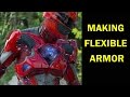 Power Rangers 2017 Suit Break Down - Learn How To Make Flexible and Mobile Costume Armor