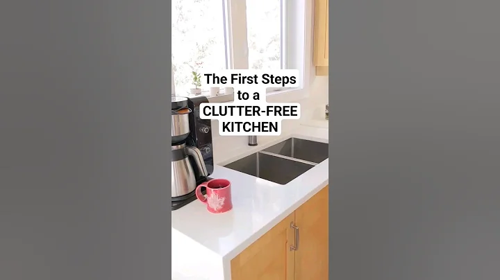 How to declutter your kitchen ✨ #shorts