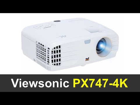 PX747-4K Viewsonic projector - YouTube