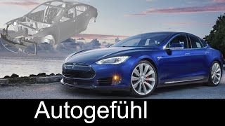 How to build a Tesla Model S in 90 sec - short overview production assembly plant