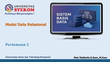 Pertemuan 2 - Sistem Basis Data | #pert2