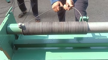 Rolling Shutter Spring Making Machine (Manual) 9827387831
