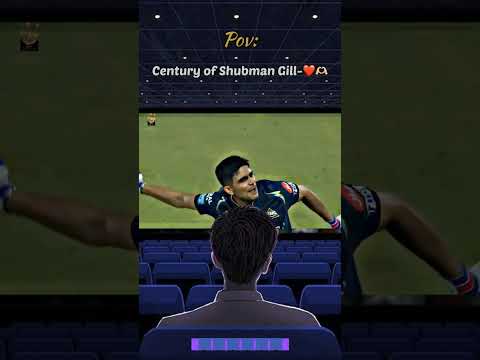 Century of SHUBMAN GILL 🔥 | GILL ON ROCK 😡 | Gujrat Titans VS Chennai Super king Match