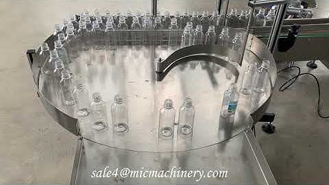 Automatic Bottle Loading Turntable and Bottle Collecting Turntable