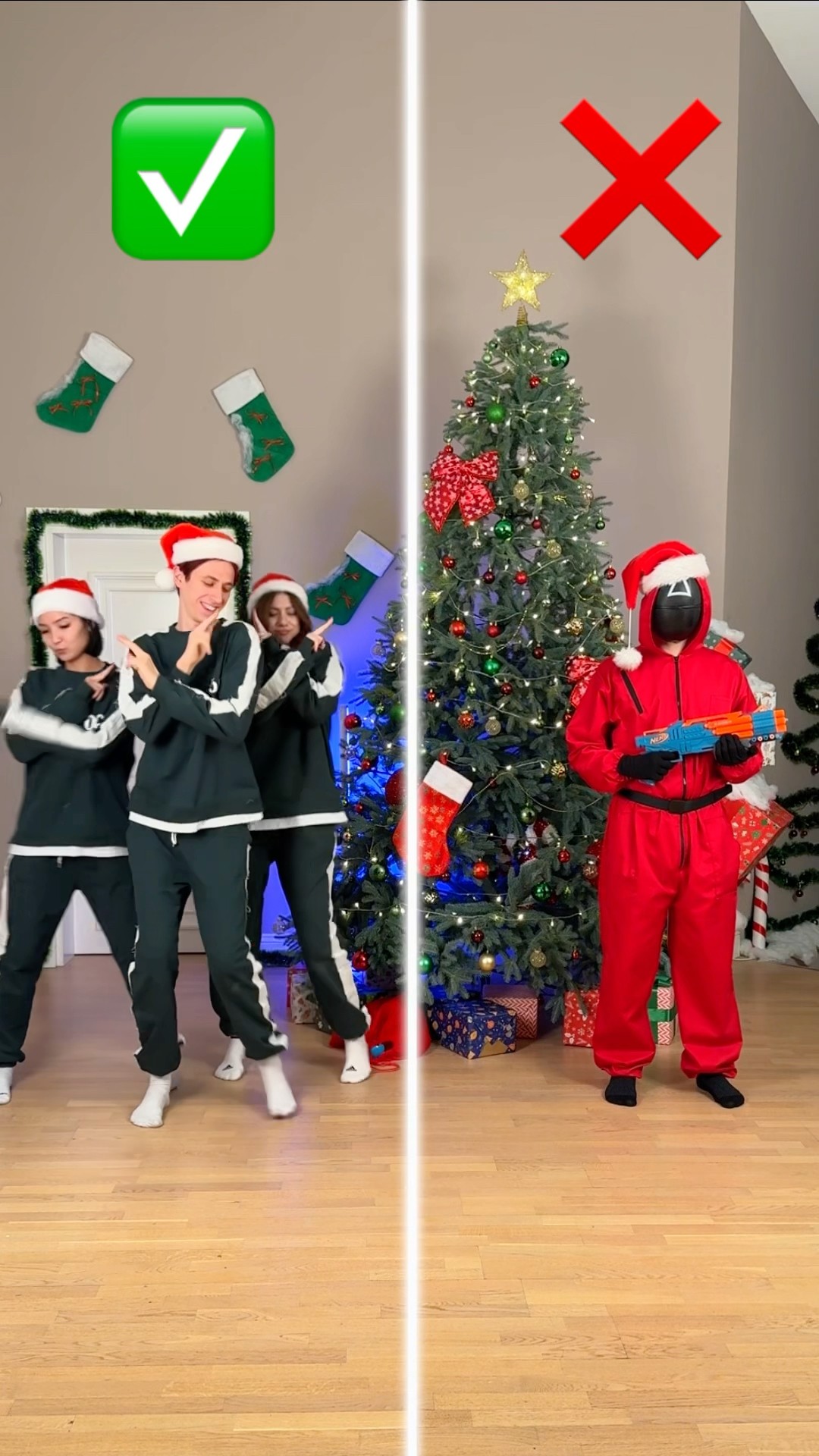 How many of these dances u know? ? #christmas #squidgame