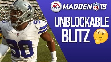 The Best Blitz In Madden 19? Insane Looping Pressure!