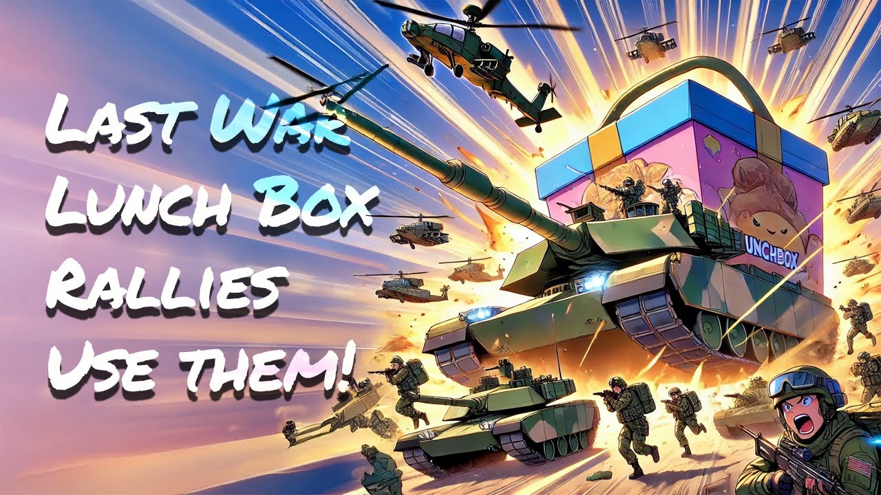 Last War Tutorial - Lunch Box Rallies for Resources Best way to keep your Alliances resources up