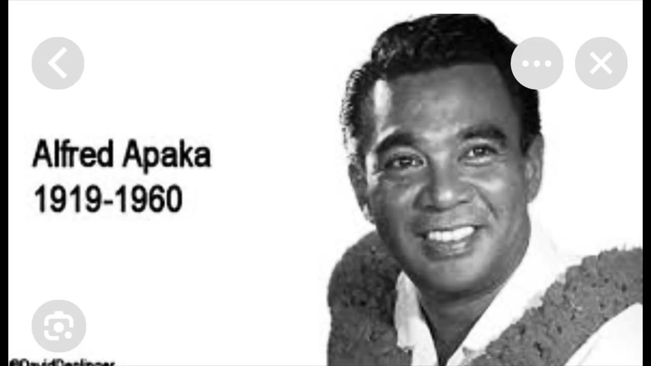 Alfred Apaka. Song Of Old Hawaii - YouTube