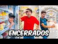 NOS ENCERRARON EN EL SUPERMERCADO???????? | Leo Study