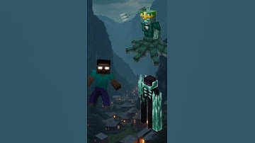 Herobrine vs all mobs #minecraft #trending #shortsfeed