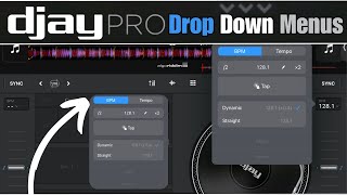 Djay Pro Hidden Drop Down Menus EXPOSED