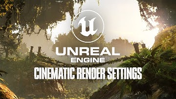 Cinematic Render-instellingen | Unreal Engine 5-zelfstudie