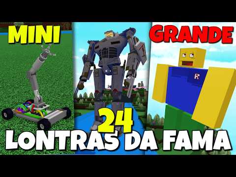 🔍FROM THE SMALLEST to the BIGGEST BUILD IN LONTRAS DA FAMA 24!! Build a boat