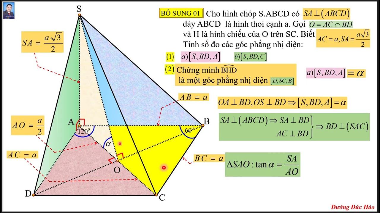 BÀI 25 HAI MẶT PHẲNG VUÔNG GÓC VD05