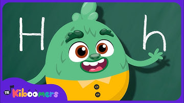 Letter H Song - THE KIBOOMERS Preschool Phonics Sounds - Uppercase & Lowercase Letters