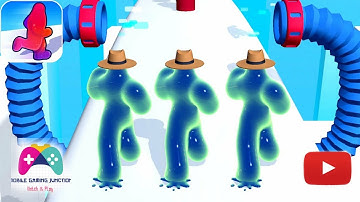 Blob Runner 3D : All Levels 6-10 Gameplay by Mobile Gaming Junction (Android, ios)