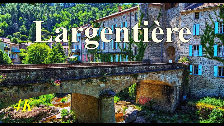 LARGENTIERE🌞Charming village located in the Ardèche department [4K]