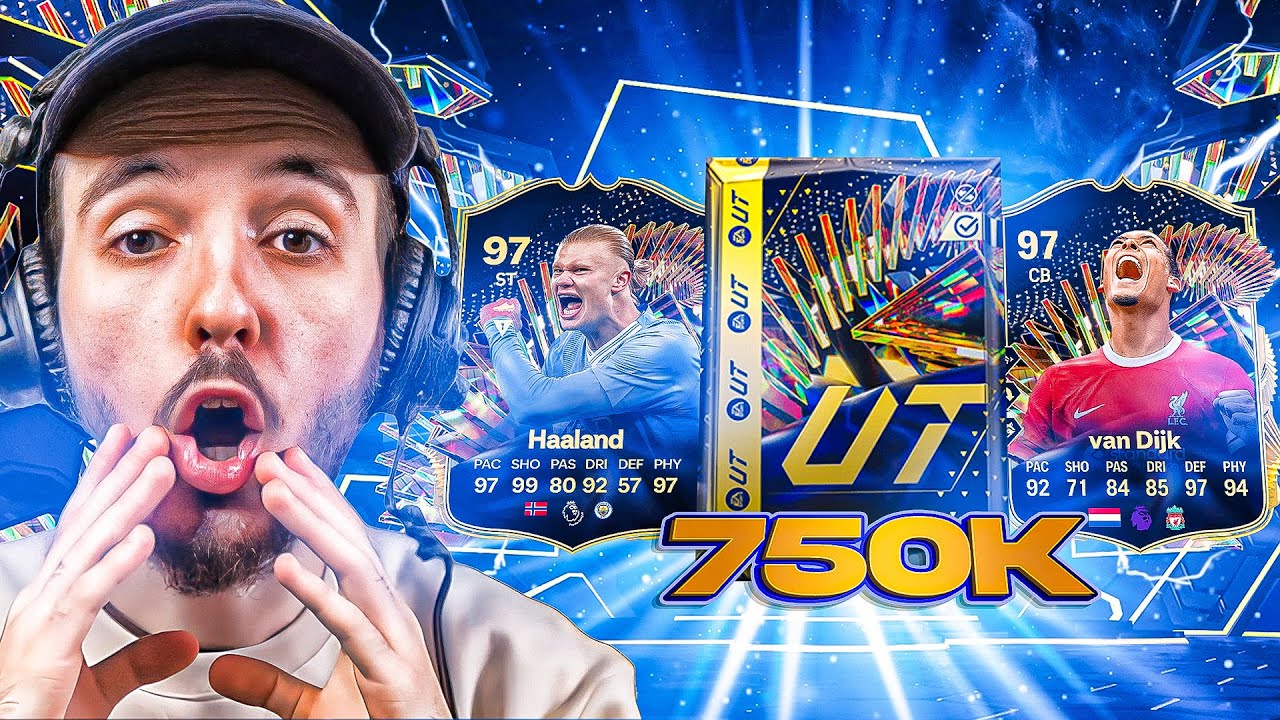 JOUVRE des PACKS  750K TOTS PREMIER LEAGUE  oh la dinguerie     FC 24 Ultimate Team