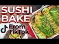 Sushi bakethe tiktok trend i finally tried  tiktok food trends 2022
