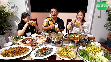 SAPA TV | ĂN LẨU MẮM CÁ LINH NON ĐẦU MÙA ĐẶC SẢN MUA NƯỚC NỔI Ở MIỀN TÂY CHÂU ĐỐC AN GIANG