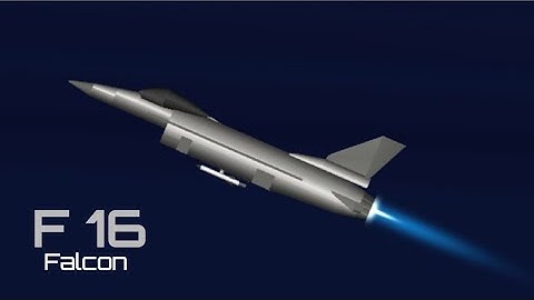 F-16 fighter jet - Spaceflight Simulator