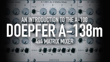 Doepfer A-138m 4x4 Matrix Mixer